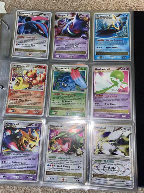 pokemon level x cards